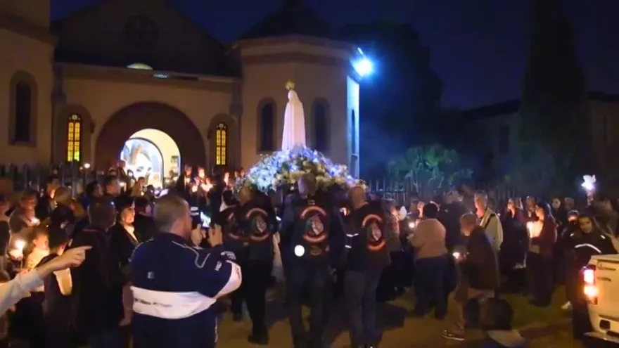 Portugueses en Sudáfrica honra a Fátima con procesiones motorizadas
