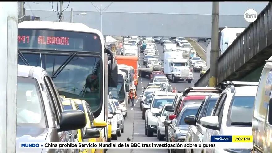 Varios cruces en vía Transístmica serán cerrados por un mes