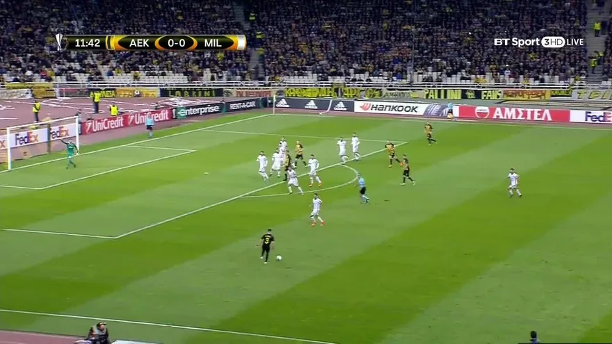 Resumen  Athens vs AC Milan