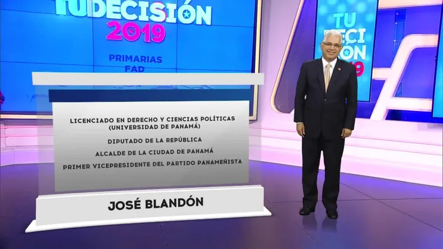 Perfil del precandidato presidencial del panameñismo, José Blandón
