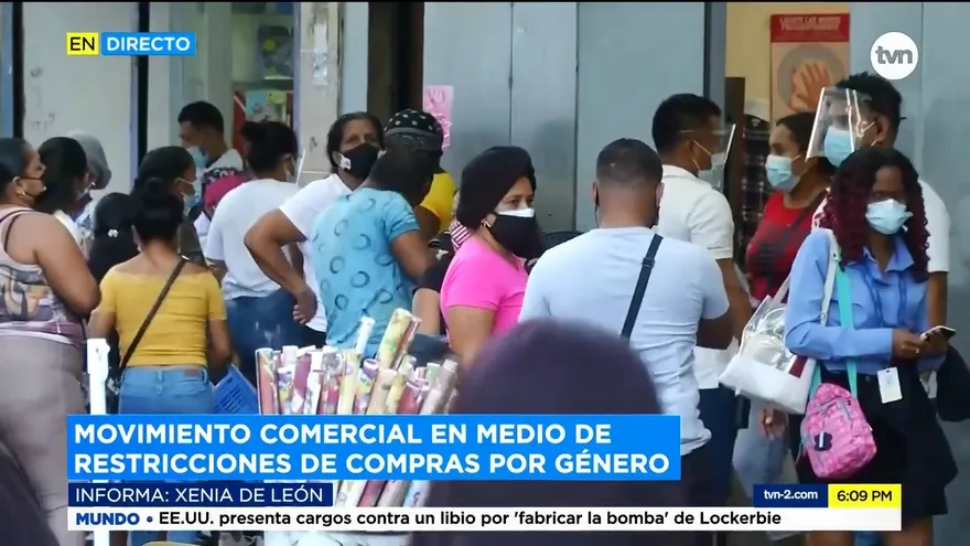 Reacciones en comercios de la 5 de Mayo por día de compra de mujeres