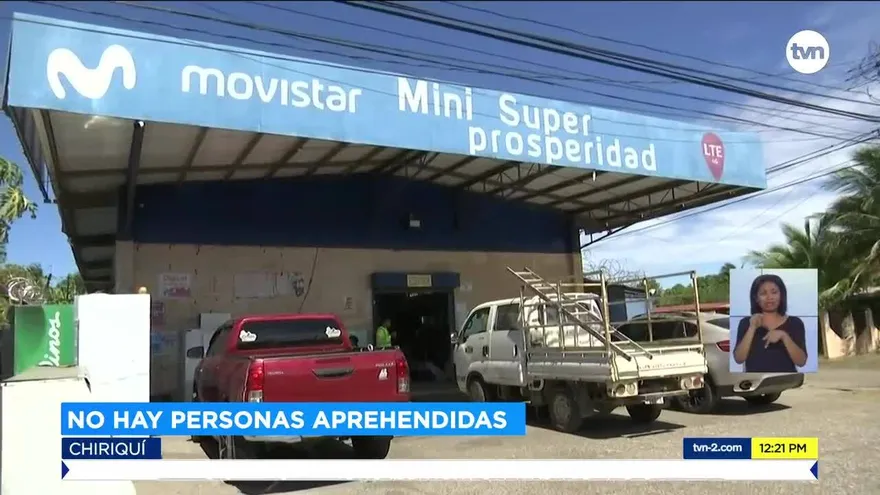 Delincuentes roban minisúper en David