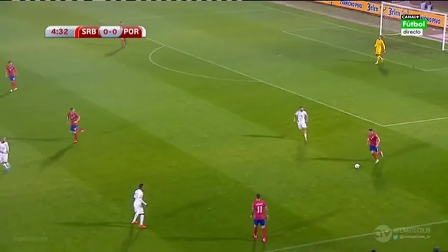 Portugal ganó 2-1 a Serbia por Eliminatoria a la Eurocopa 2016