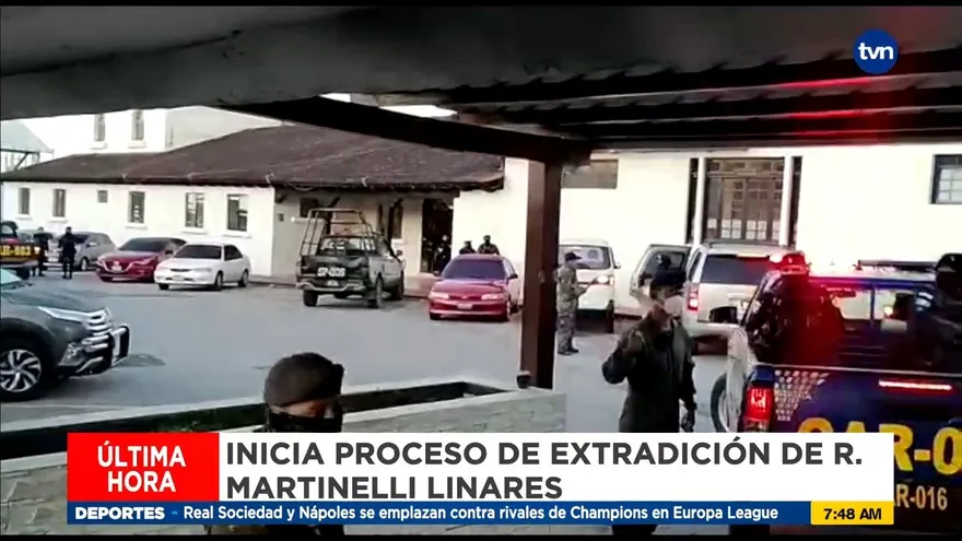 Inicia extradición de Ricardo Alberto Martinelli Linares