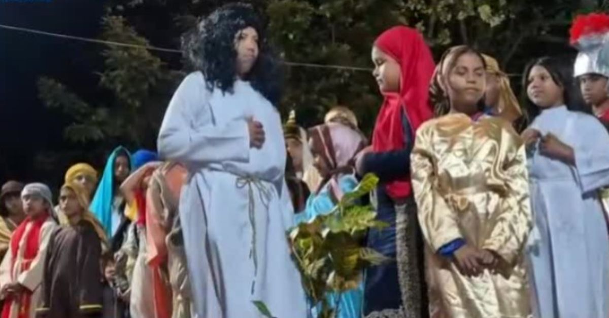 Comunidad de Potrerillos Arriba prepara viacrucis con más de 70 actores en Semana Santa