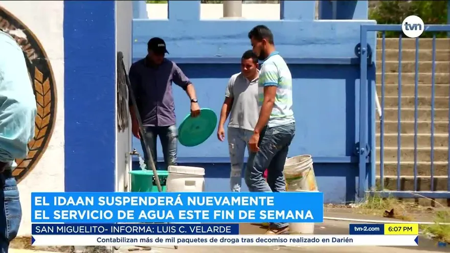 Usuarios reaccionan por nueva paralización de Potabilizadora de Chilibre