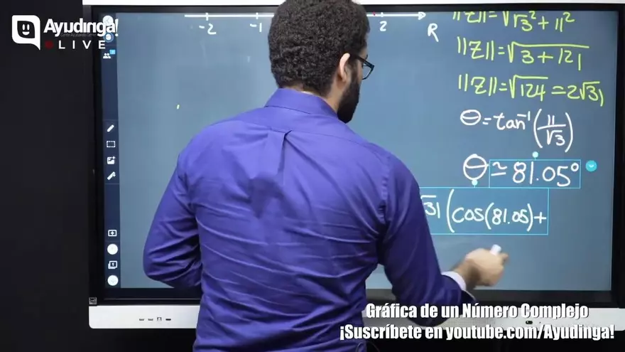 Ayudinga Matemáticas 11° - Gráfica de un Número Complejo - Parte II 10 de julio de 2020