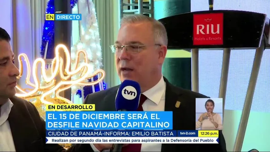 Todo listo para el Desfile de Navidad