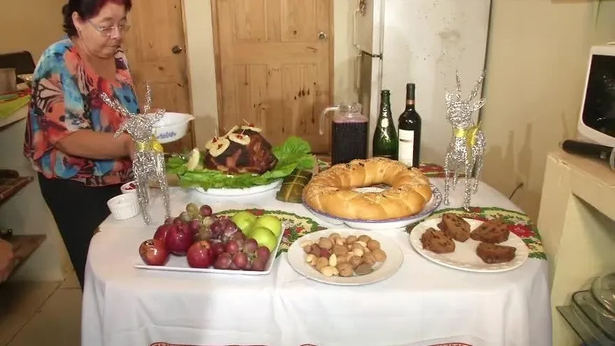 La tradicional cena de año nuevo