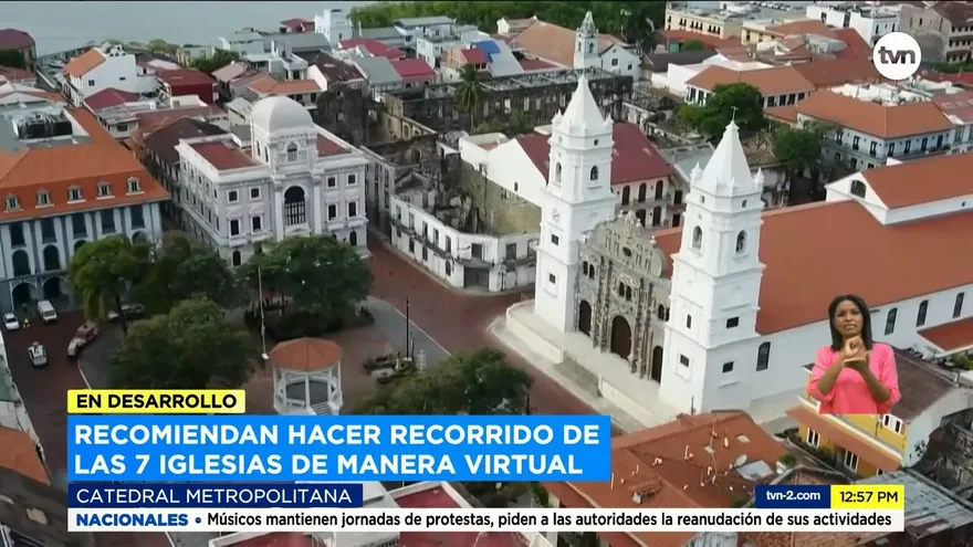 Recomiendan hacer la visita de las iglesias del Casco Antiguo de manera virtual