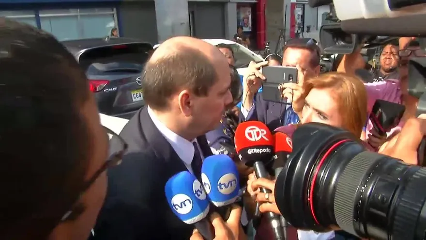 ‘Mimito’ Arias se presentó a rendir indagatoria a la fiscalía por caso Odebrecht