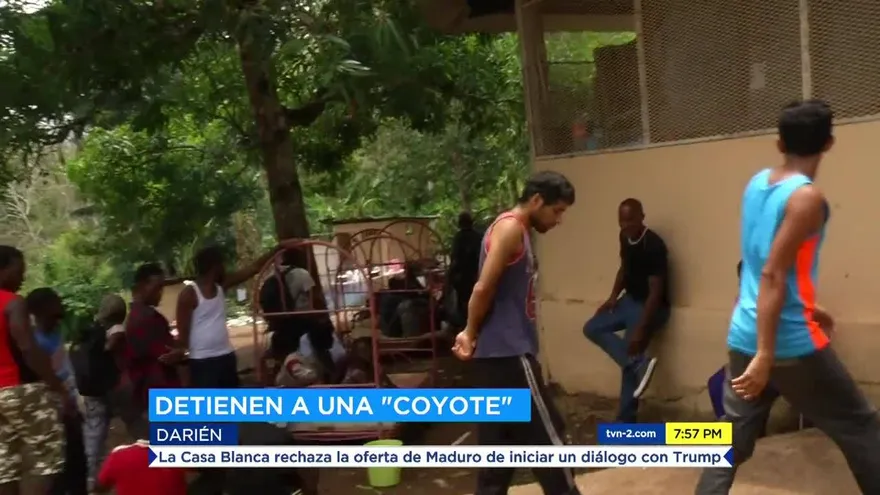 Detienen a extranjera por tráfico de personas