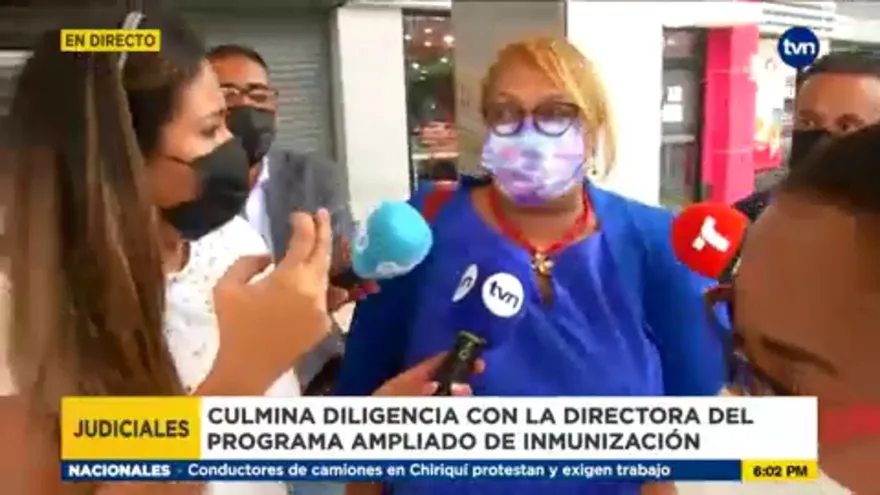 Culmina diligencia a directora del Programa Ampliado de Inmunización