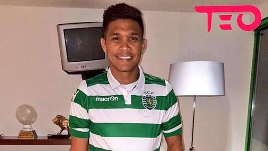 Teo Gutiérrez, nuevo jugador del Sporting de Lisboa