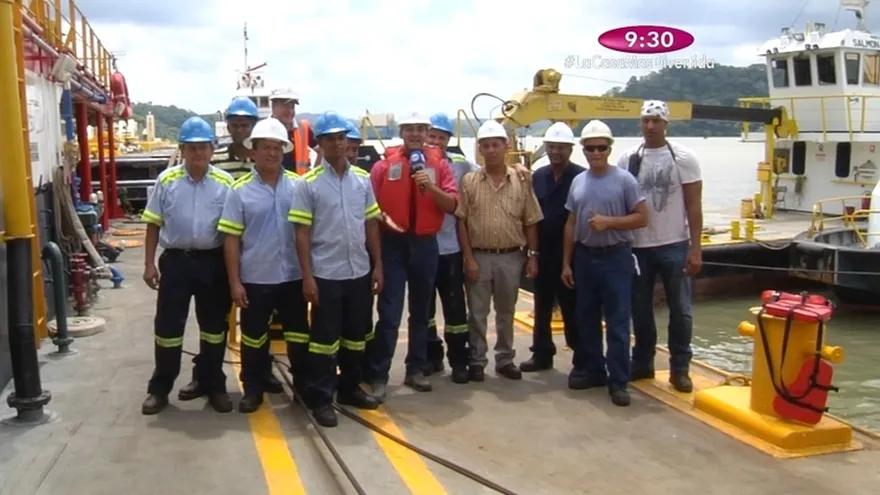 Reportaje - Con los trabajadores de las esclusas del canal (Domil)