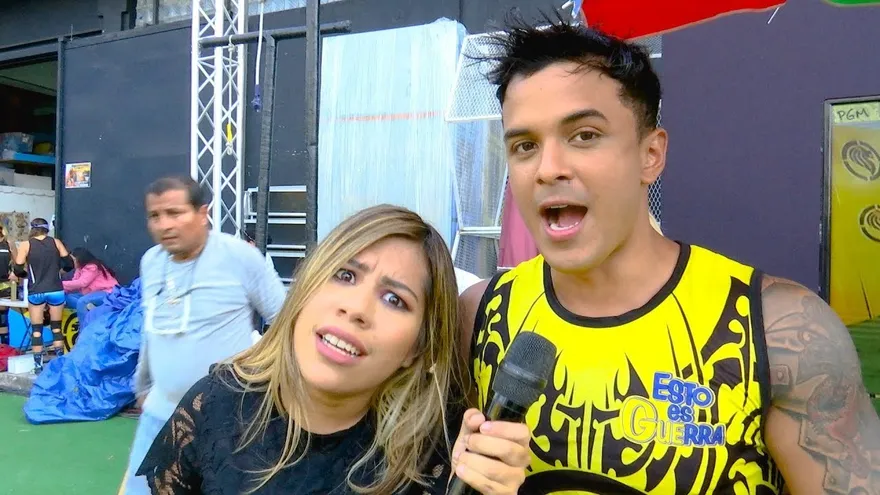 Backstage: "Los guerreros hicieron de jueces de pasarela para las chicas"