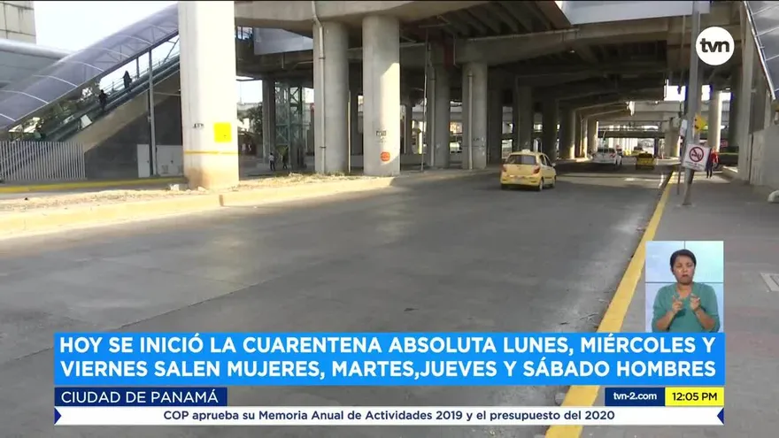 Disminuye circulación de personas en primer día cuarentena absoluta en la ciudad