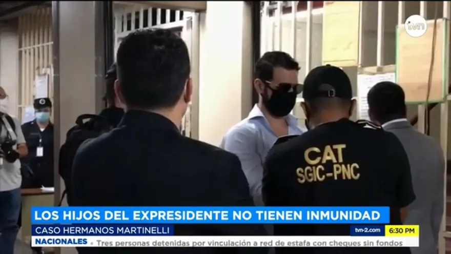 Recursos legales dilatan la extradición en caso de hermanos Martinelli