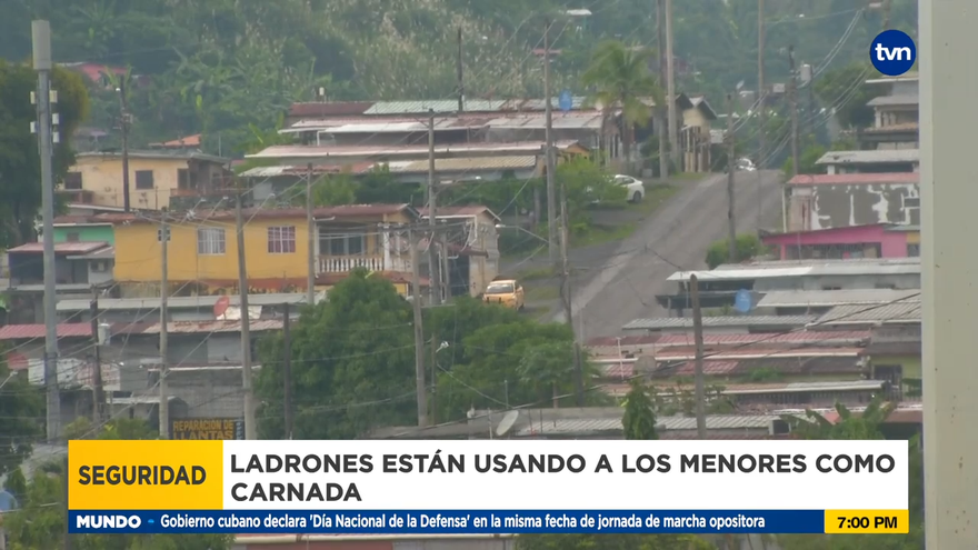 Casos de robos en las veredas en San Miguelito