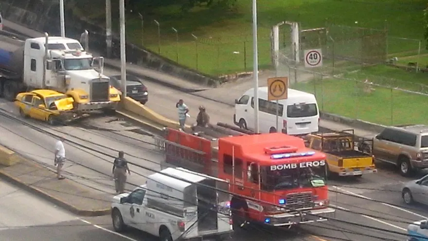 El tráfico se ha visto afectado en la zona.