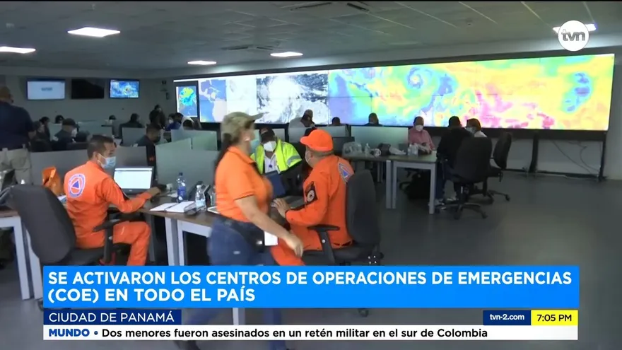 Centros de Operaciones de Emergencia (COE) en el país están en alerta