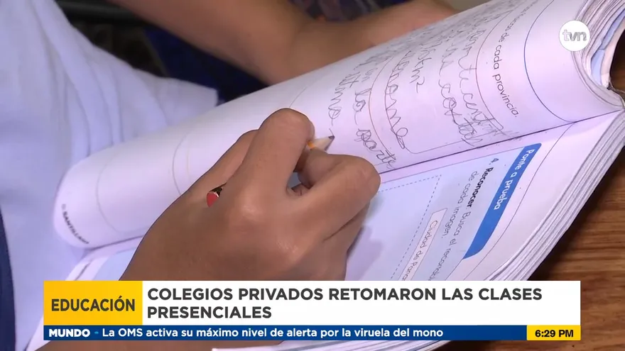 Colegios privados retomaron las clases presenciales