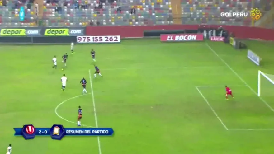 Alberto Quintero y su gol con Universitario