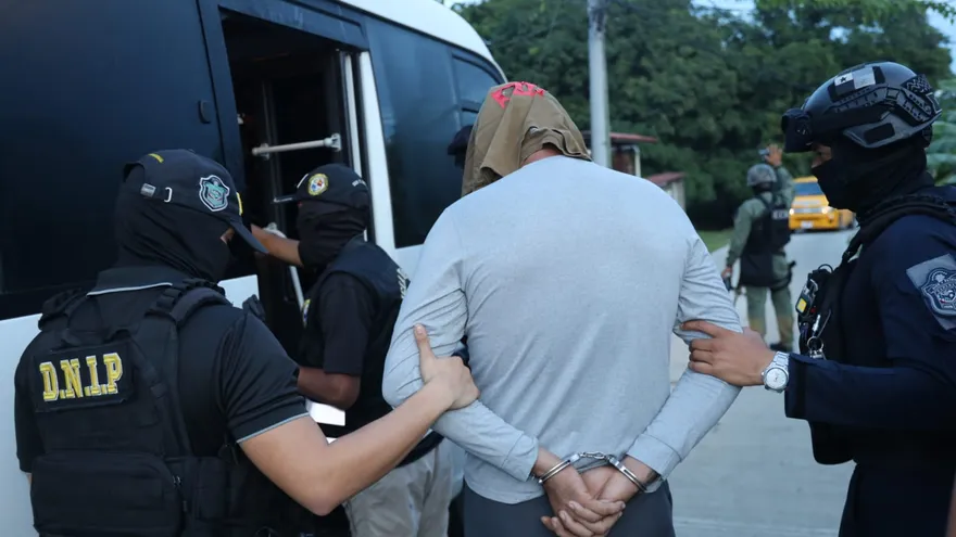 Algunos de los detenidos en la Operación Élite en Panamá Este