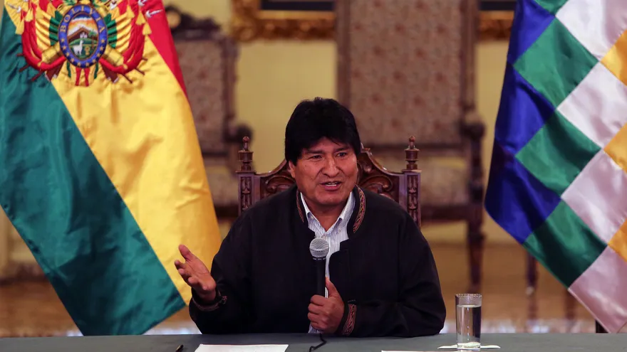 Evo Morales, presidente de Bolivia.