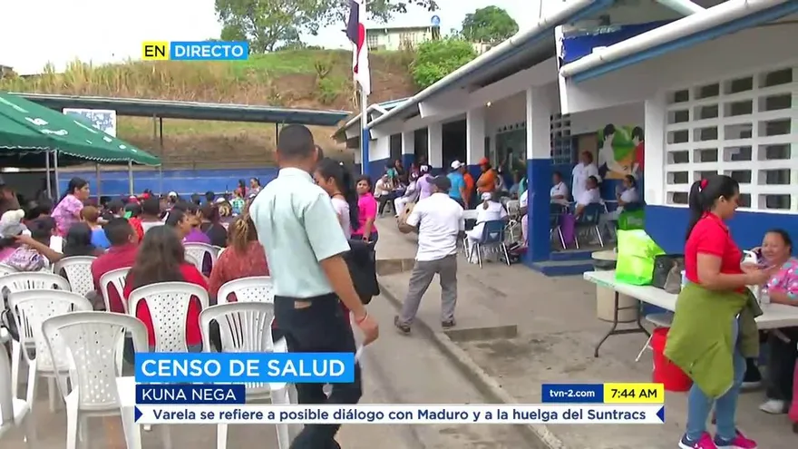 Censo de salud en kuna Nega