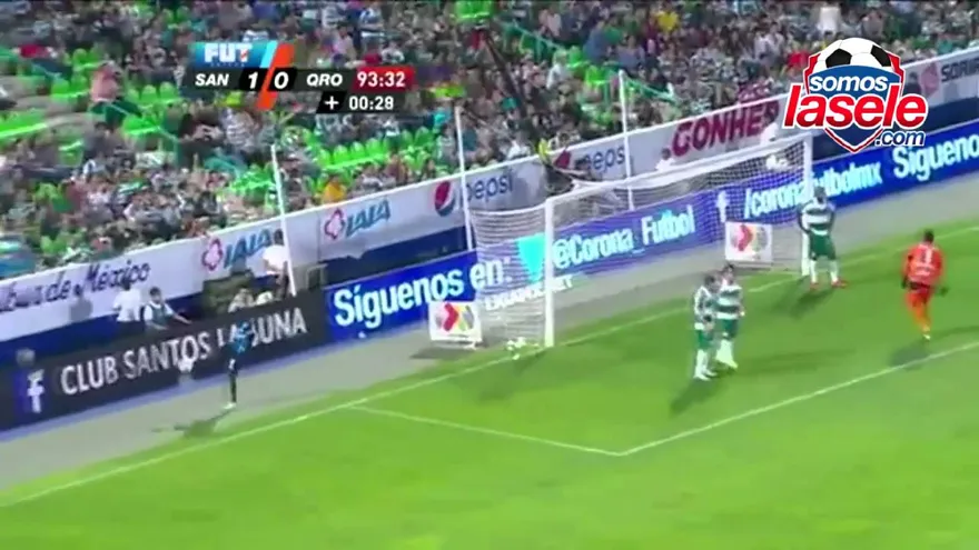 Autogol de Felipe Baloy