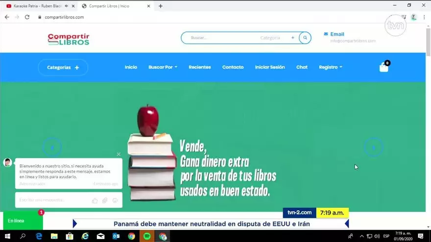 Explican cómo comprar y vender textos escolares usados en buen estado