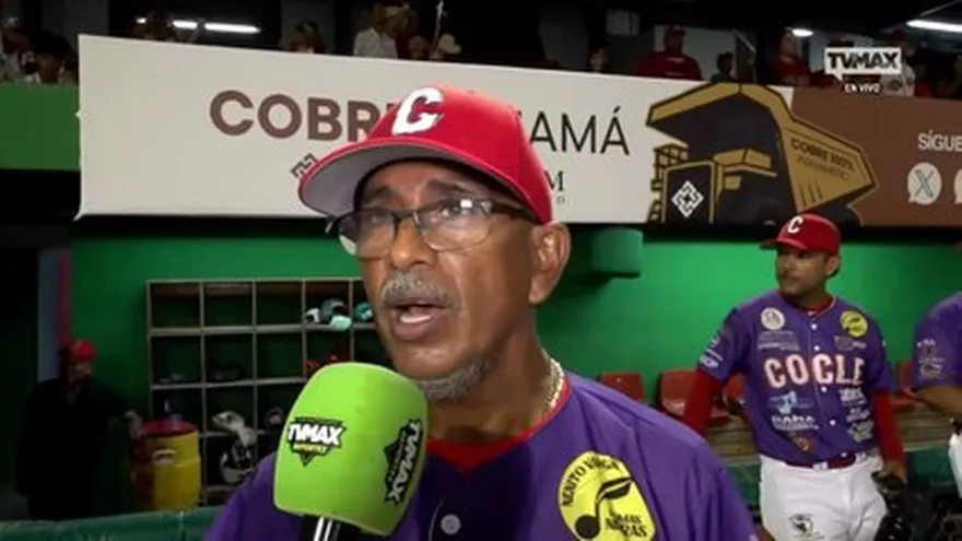 Béisbol Juvenil 2026| Colón vs Coclé: Rodrigo Merón resalta la labor de sus dirigidos en la victoria