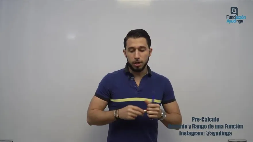 Ayudinga Matemáticas 12° - Dominio-Rango de una Función Parte III 27 de marzo de 2020