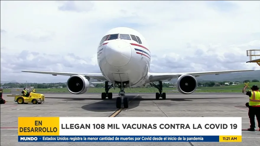 Un nuevo lote de vacunas de Pfizer llega a Panamá