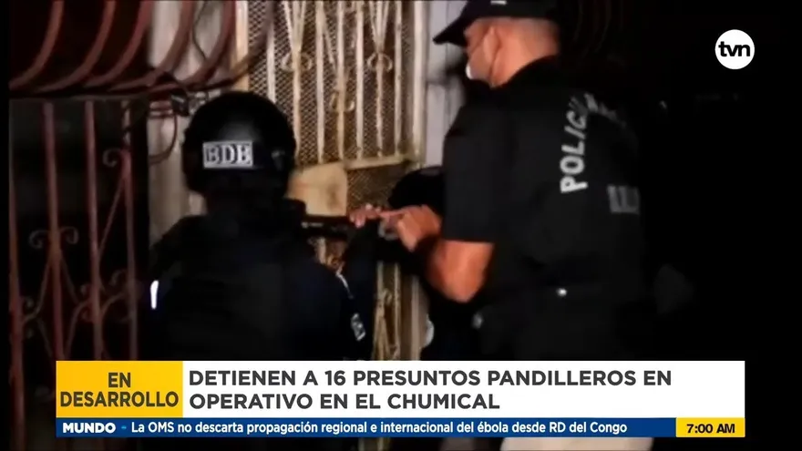 Más de 10 aprehendidos en operativos en El Chumical