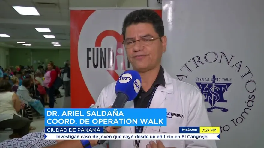 Unos 50 pacientes serán beneficiados con ‘Operation Walk’
