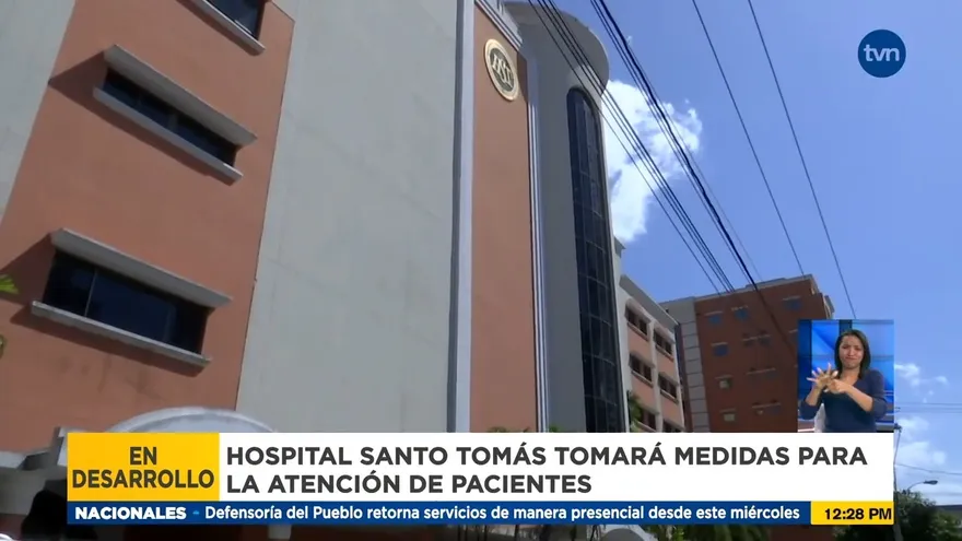 Suspenden temporalmente otorgamiento de citas en hospital Santo Tomás