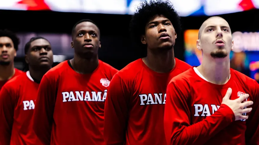 Jugadores de la Selección de Baloncesto de Panamá
