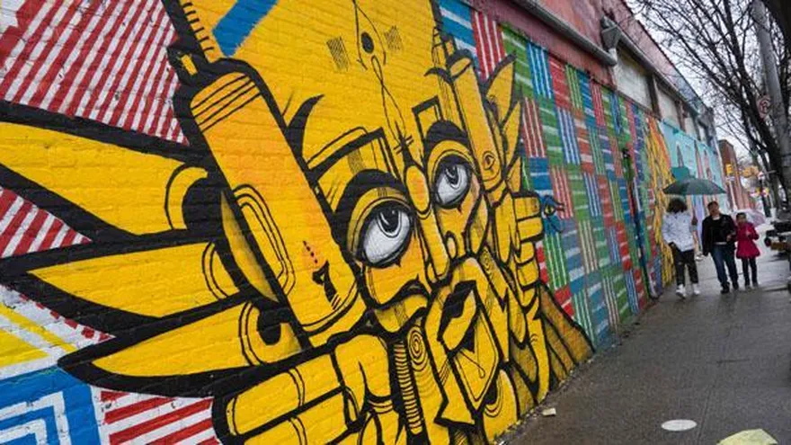 Bronx en Nueva York, un barrio en plena renovación, espera capitalizar esta herencia para limpiar su imagen.