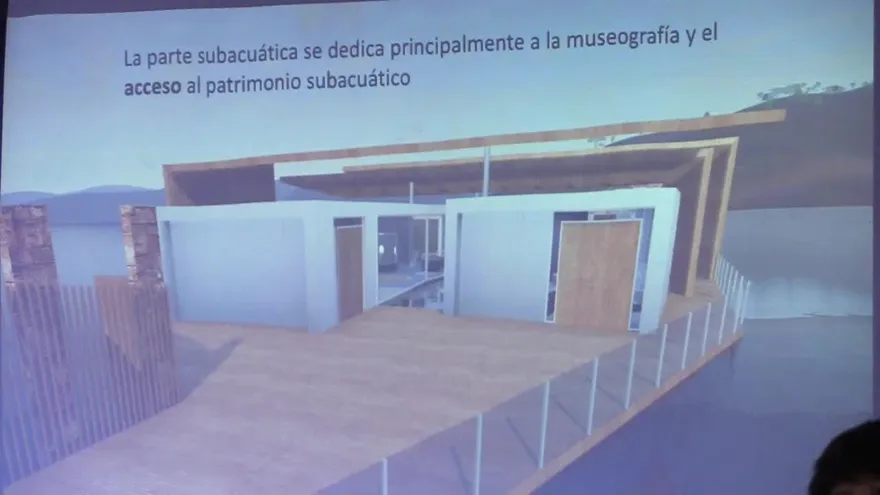Bolivia muestra el diseño del primer museo subacuático con apoyo belga