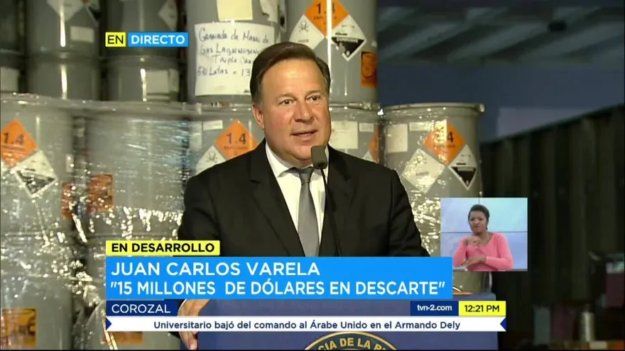 Descartan material antidisturbios