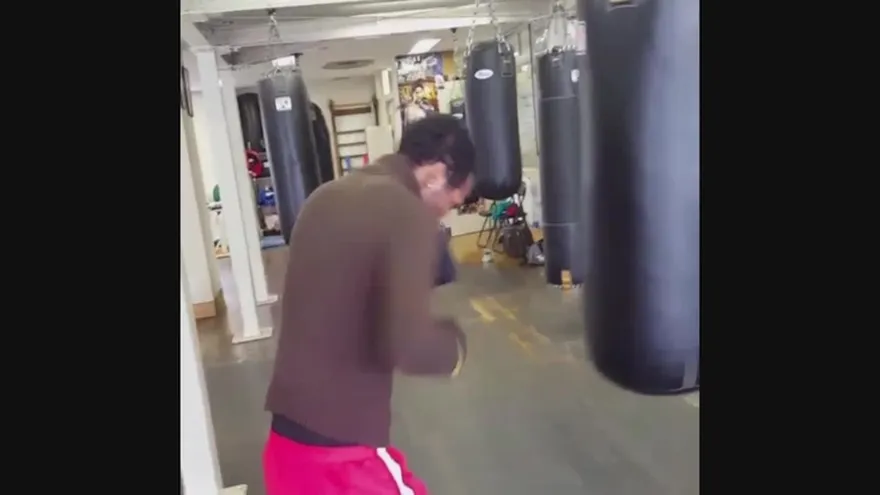 Entrenamientos de Anselmo Moreno antes de su combate en Japón