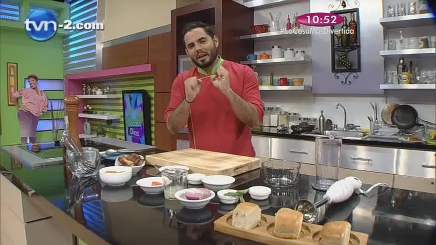 Receta - sanguche de cerdo crocante