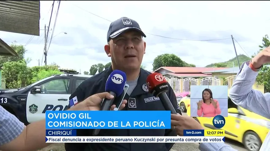 Dos detenidos tras operativo policial en Chiriquí