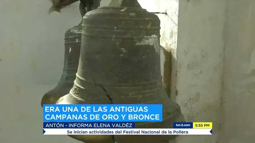 Roban una campana de la iglesia de Antón