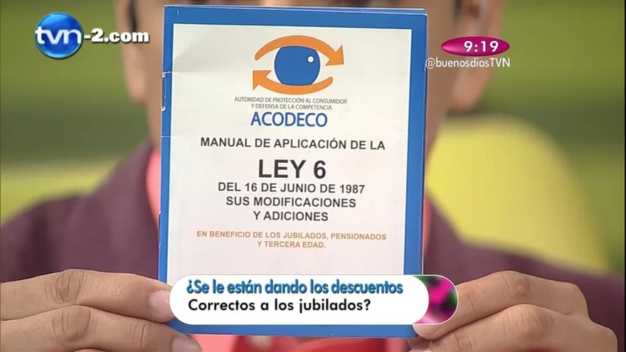 Foro ACODECO "Se les están dando los descuentos correctos a los jubilados?