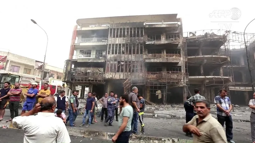 Atentado que dejó más de 200 muertos enluta a Irak