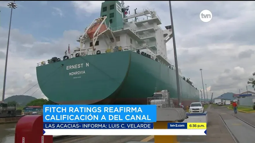 Fitch Ratings reafirma calificación A del Canal de Panamá