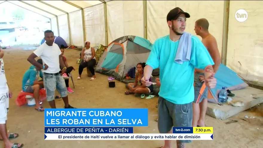 Disminuye cantidad de migrantes en albergue en Darién